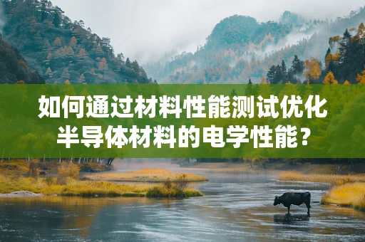如何通过材料性能测试优化半导体材料的电学性能？