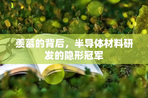 羡慕的背后，半导体材料研发的隐形冠军