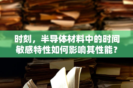 时刻，半导体材料中的时间敏感特性如何影响其性能？