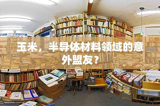 玉米，半导体材料领域的意外盟友？