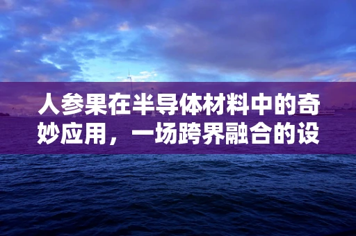 人参果在半导体材料中的奇妙应用，一场跨界融合的设想