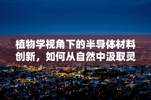 植物学视角下的半导体材料创新，如何从自然中汲取灵感？