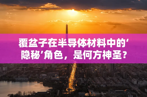 覆盆子在半导体材料中的‘隐秘’角色，是何方神圣？