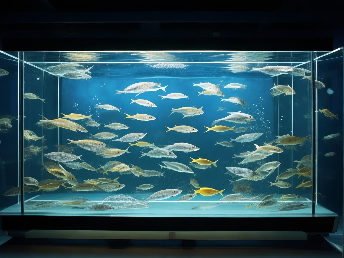 水族馆中的‘隐形’半导体材料，如何利用微电子学为海洋生物创造更佳环境？