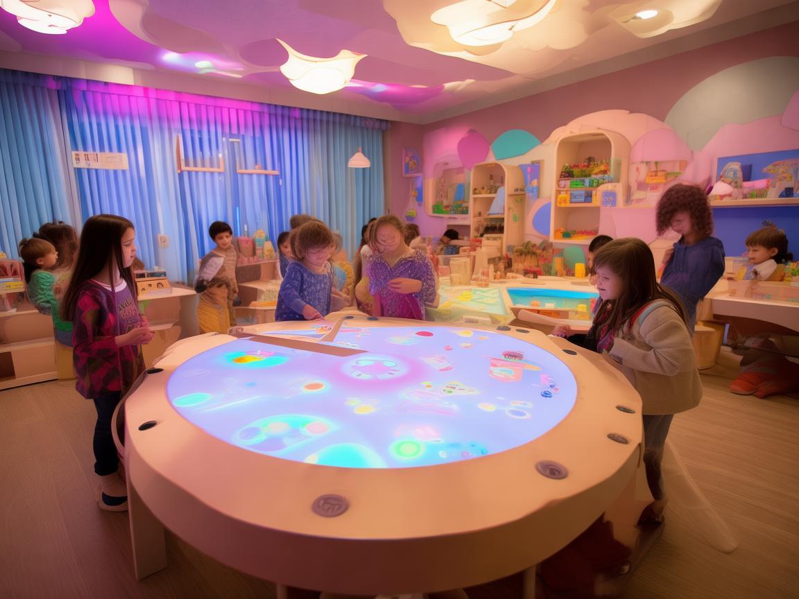 孤儿院游戏室，如何利用半导体材料为孩子们打造安全、有趣的互动空间？