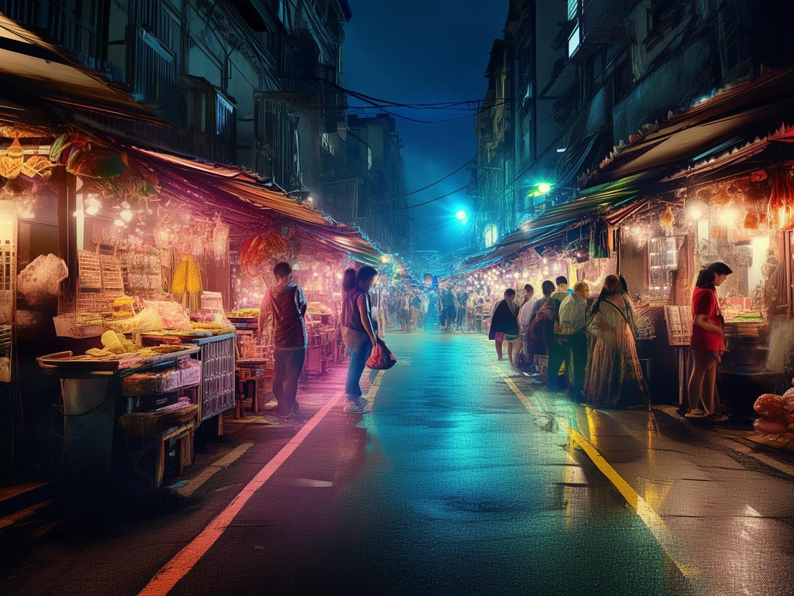 夜市摊的隐形科技，半导体材料如何点亮街头灯火？