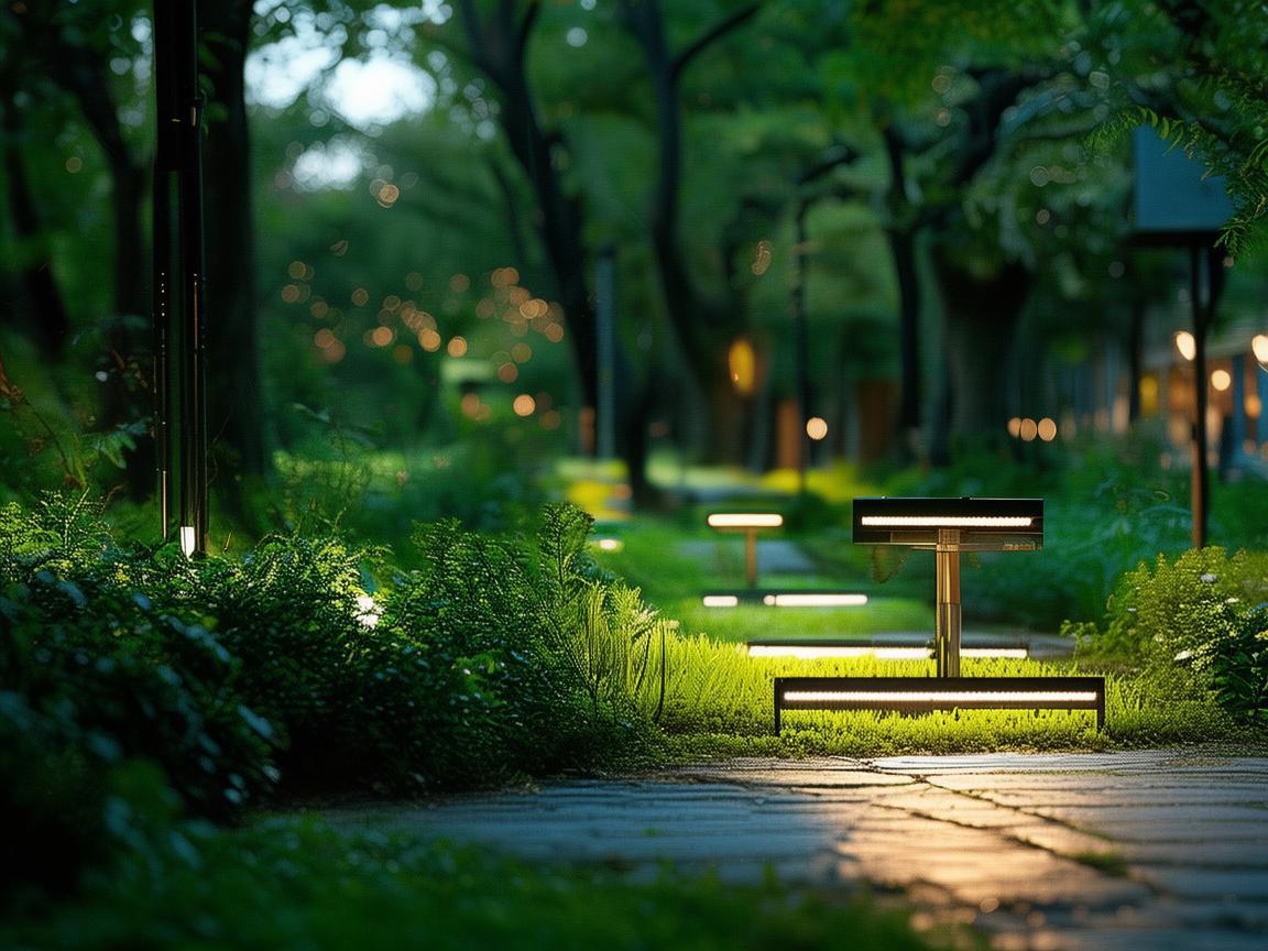 公园照明,半导体材料如何实现绿色节能? 公园照明,半导体材料如何实现绿色节能?