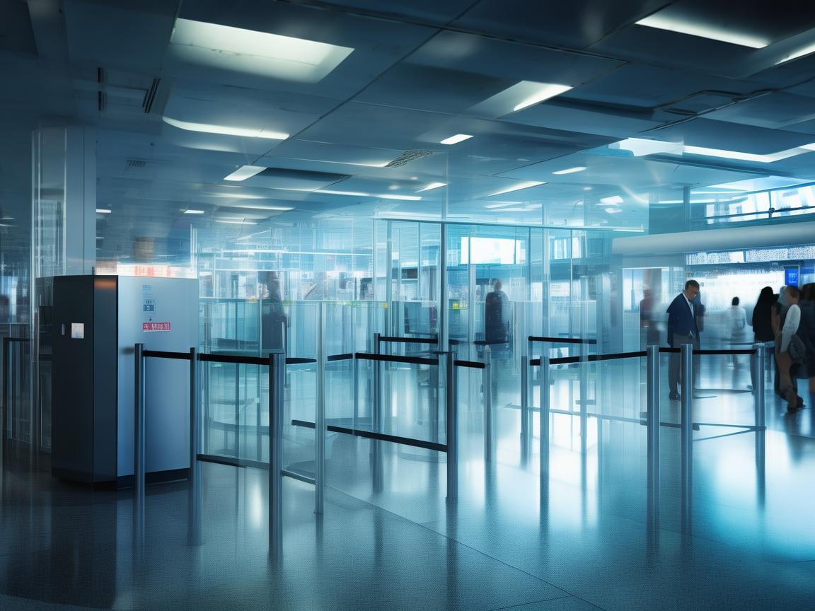 登机口，半导体材料在机场安检中的隐形守护者