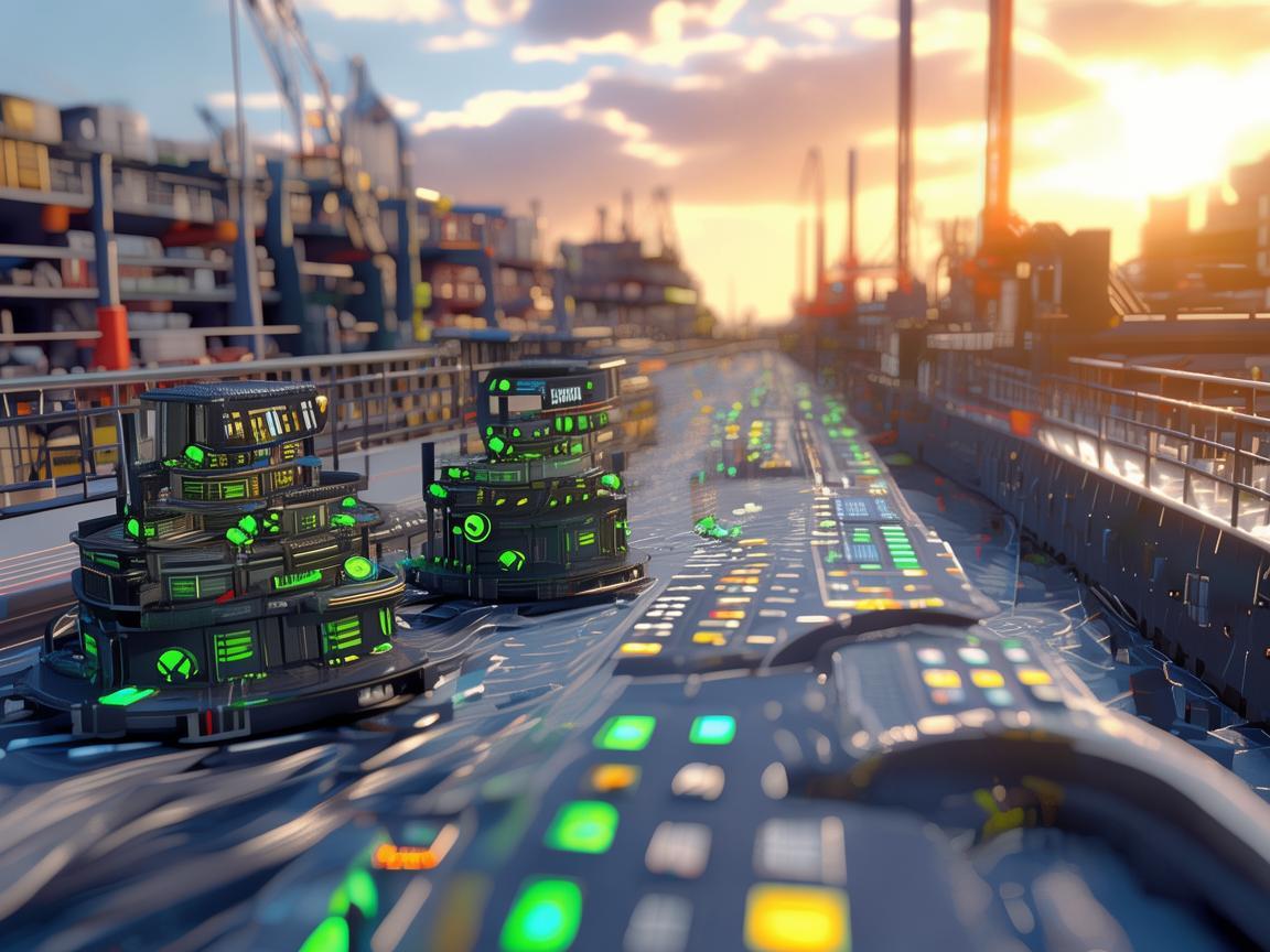 码头上的半导体材料，如何实现高效、环保的物流？