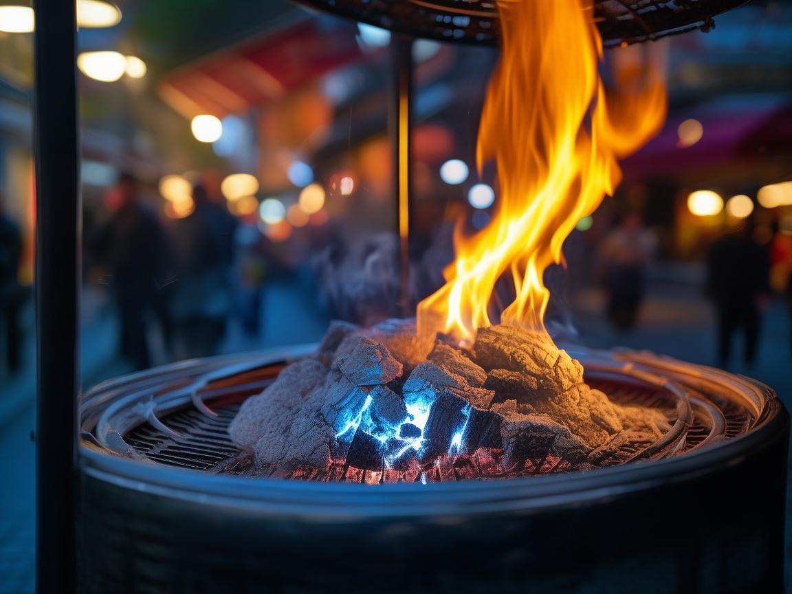 烧烤摊炭火，半导体材料在环保烧烤中的创新应用？