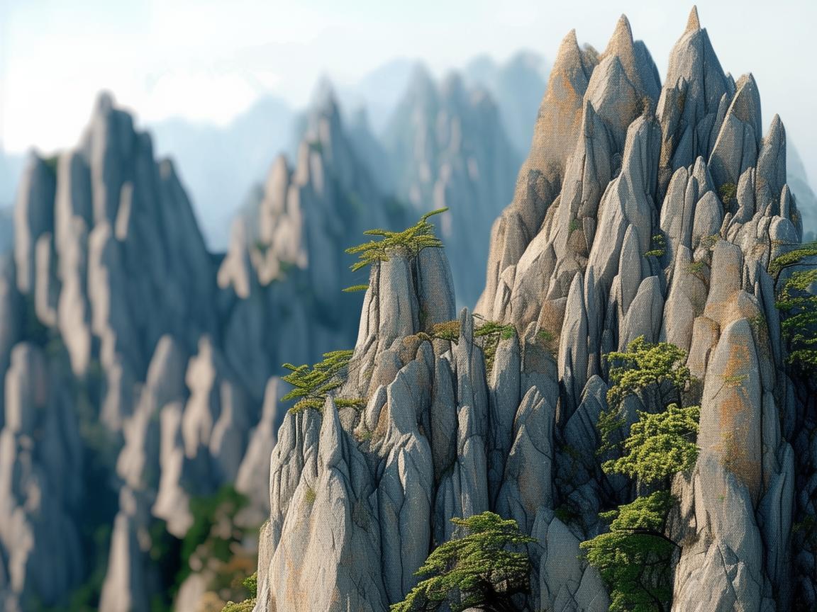 黄山奇石，半导体材料中的‘自然奇观’