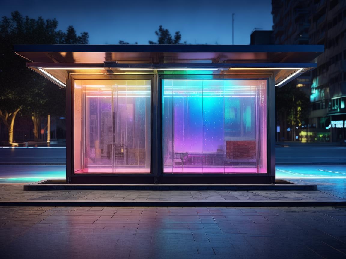 公交站台，半导体材料在智能照明中的创新应用